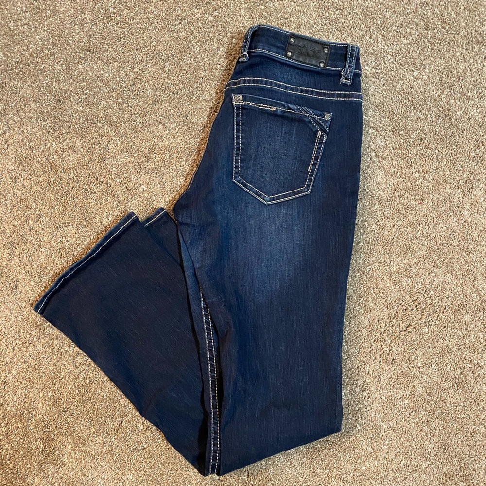 Buckle Black bootcut jeans fit no. 76